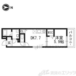 ルシアンサス下中条の物件間取画像